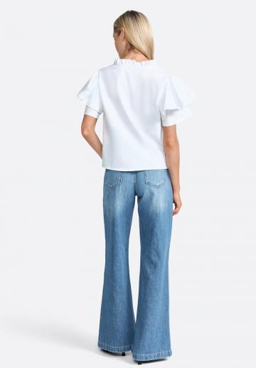 Клешеные джинсы