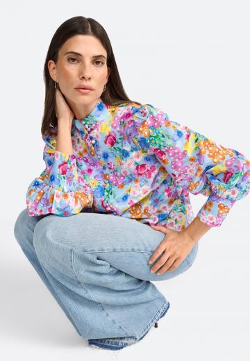 Шелковая блузка