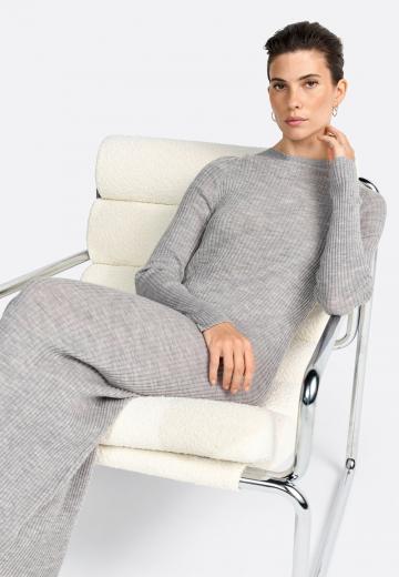 Вязаное платье