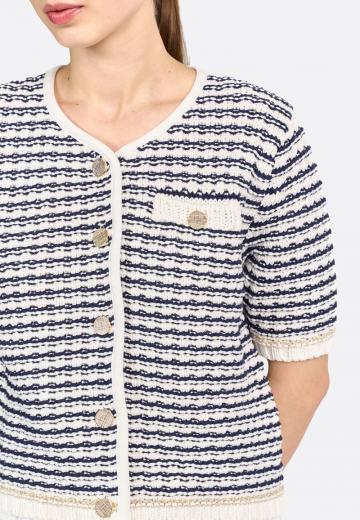 Вязаная кофта