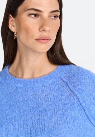 Пуловер с рукавом три четверти