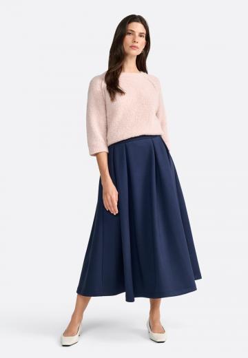 Пуловер с рукавом три четверти