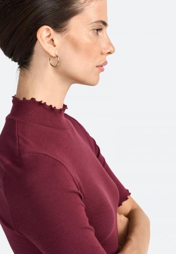 Пуловер с коротким рукавом