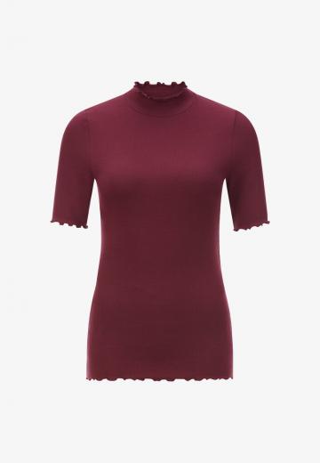 Пуловер с коротким рукавом