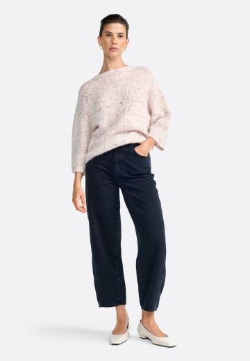 Пуловер с рукавом три четверти