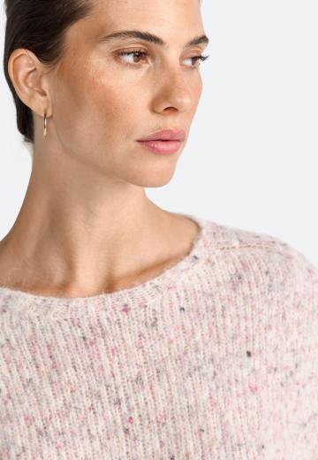 Пуловер с рукавом три четверти