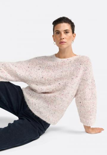 Пуловер с рукавом три четверти