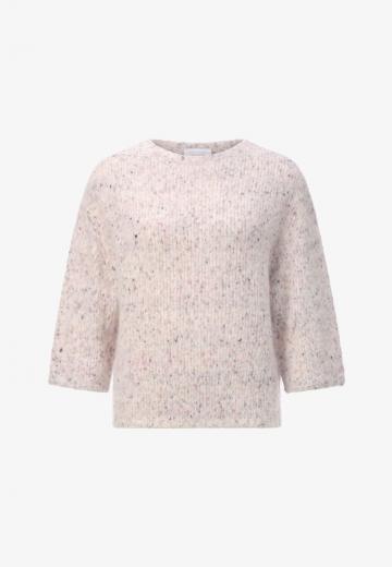 Пуловер с рукавом три четверти