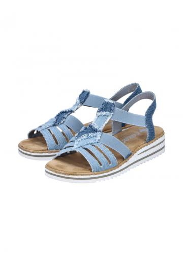 Босоножки на танкетке