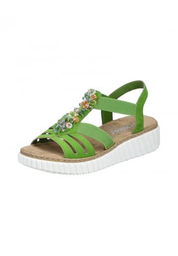 Босоножки на танкетке