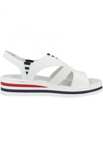 Босоножки на танкетке