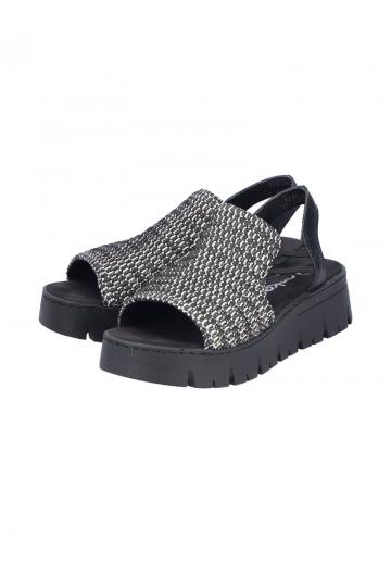 Босоножки на танкетке