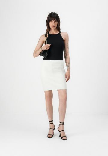 Кожаная юбка