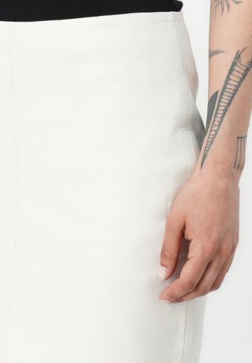 Кожаная юбка