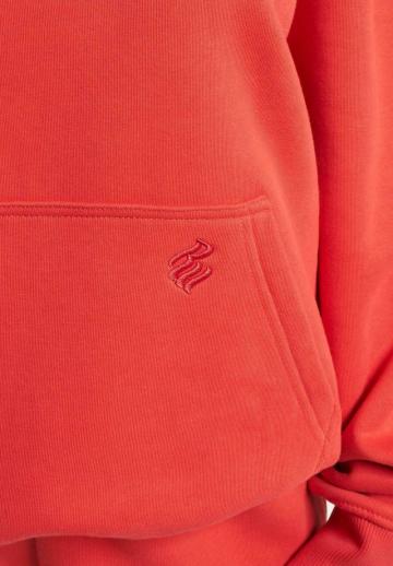 Пуловер с капюшоном