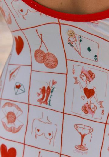 Слитный купальник