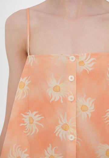 Топ на бретельках