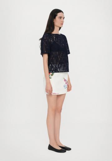 Кружевная блузка