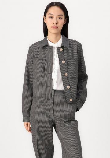 Куртка с накладнымит карманами