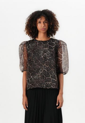 Атласная блузка