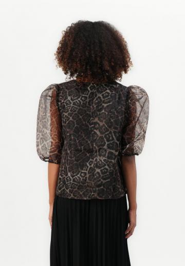 Атласная блузка