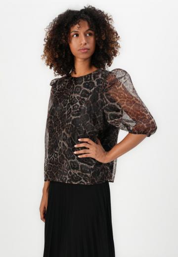 Атласная блузка