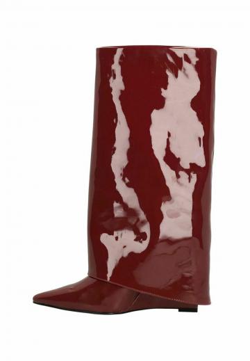 Сапоги на платформе