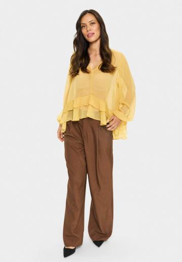 Длинная блузка