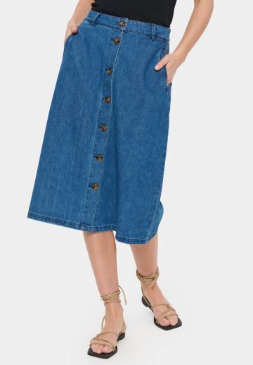 Джинсовая юбка