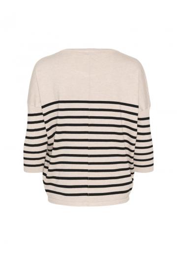 Пуловер с рукавом три четверти