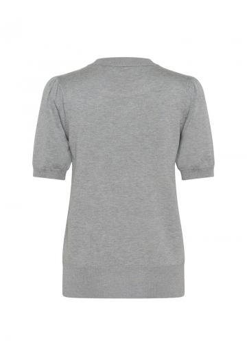 Пуловер с коротким рукавом