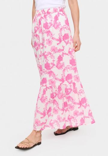 Юбка с воланами