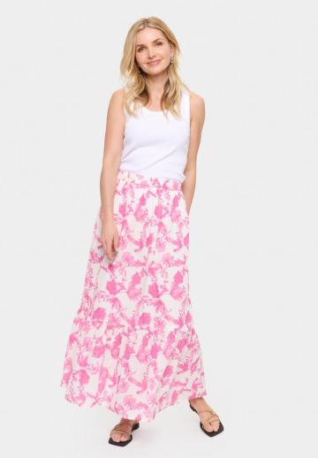 Юбка с воланами