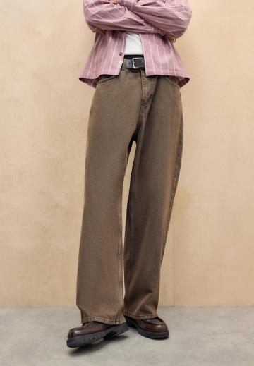 Прямые джинсы