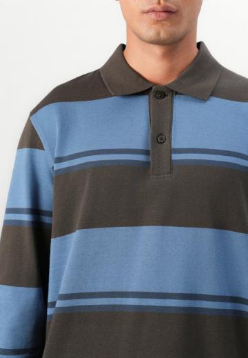 Поло с длинным рукавом