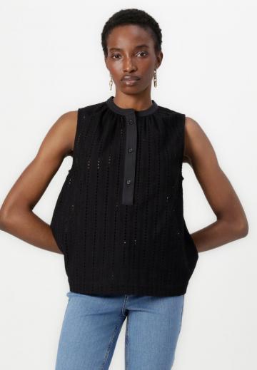 Блузка без рукавов