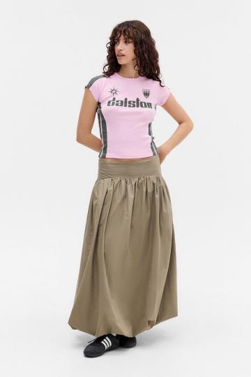 Юбка с накладными карманами