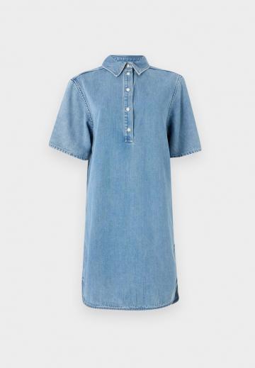 Джинсовое платье