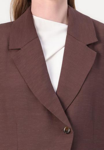 Длинный жилет