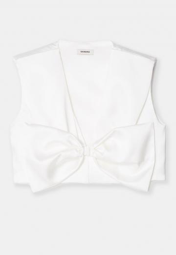 Блузка без рукавов