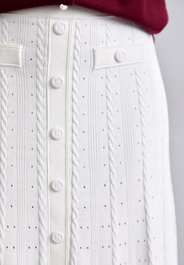 Вязаная юбка