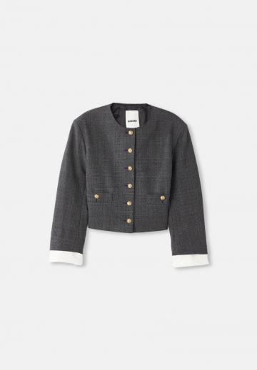 Короткий блейзер