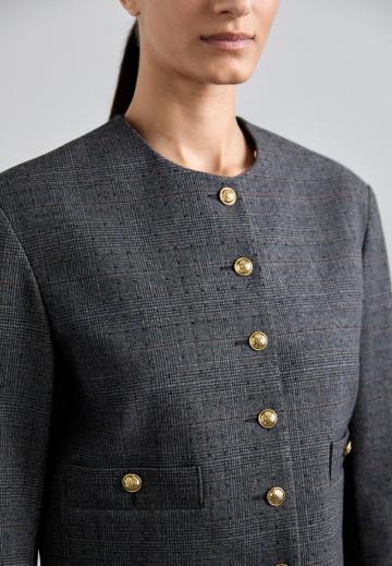 Короткий блейзер