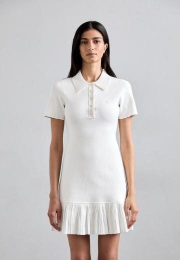 Вязаное платье