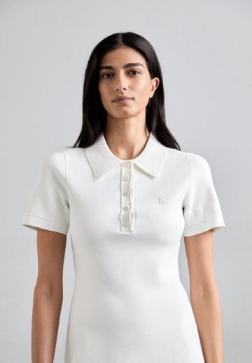 Вязаное платье