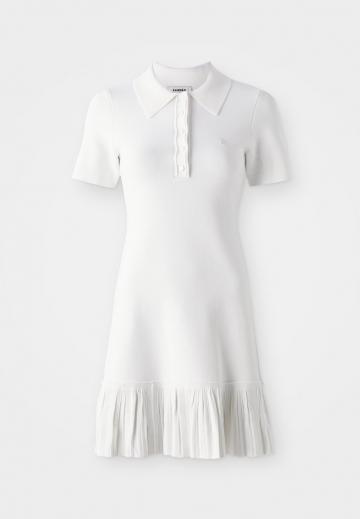 Вязаное платье