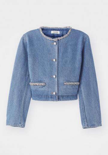 Джинсовая жилетка