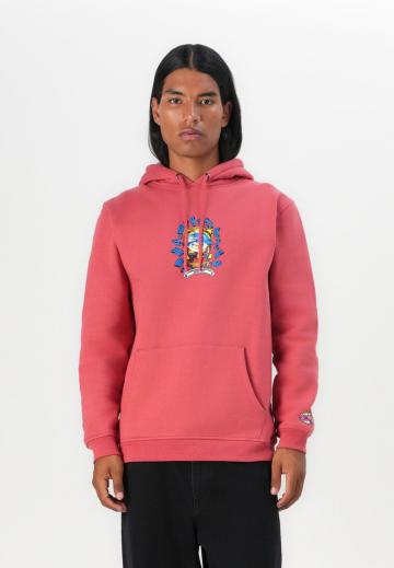 Пуловер с капюшоном