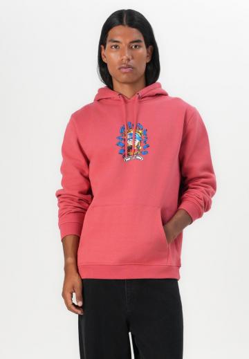 Пуловер с капюшоном