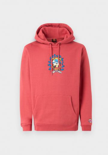 Пуловер с капюшоном